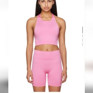 NWT Prism² Co-ord Set Pink Shorts & Halter Top S